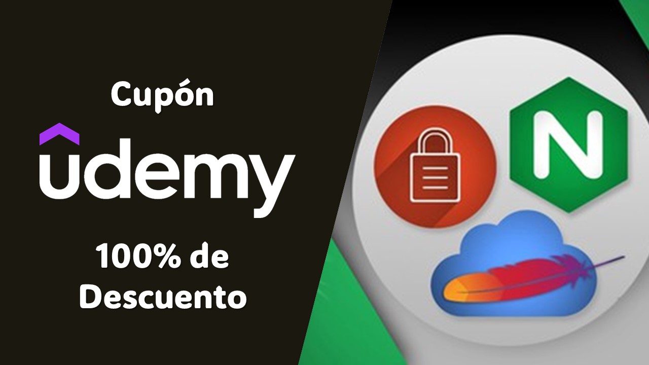 curso gratis certificacion nginx apache ssql en udemy