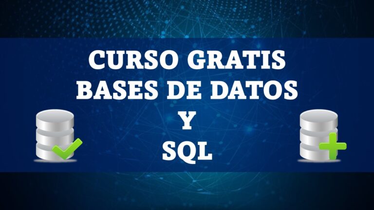 ¡Aprende bases de datos y SQL sin gastar un centavo con este curso de Udemy!