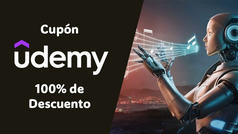 Udemy Inteligencia Artificial: Curso Gratuito de Composición Musical con Cupón del 100% de Descuento