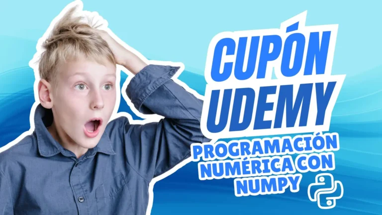 Oferta exclusiva: Curso de Programación Numérica con NumPy gratis por tiempo limitado