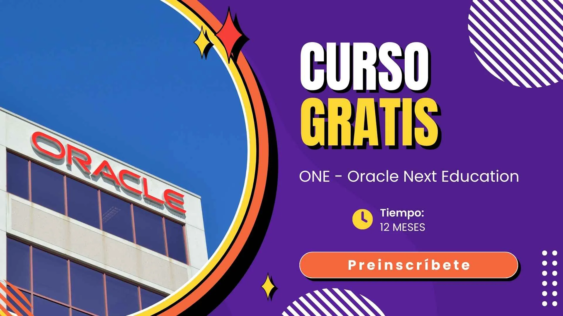 Prepárate para un futuro brillante con el PROXIMO CURSO GRATIS Oracle Next Education 2025