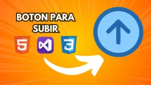 Tutorial HTML y CSS Gratuito - ¿Tu web tiene demasiado contenido? Agrega un botón de desplazamiento superior fácilmente
