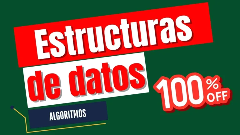 Ya puedes aprender a optimizar código con algoritmos y estructuras de datos en Udemy: Curso con 100% de descuento por tiempo limitado
