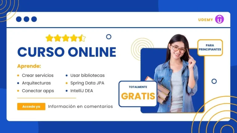 Da el salto al desarrollo profesional con este curso gratis de Spring Boot