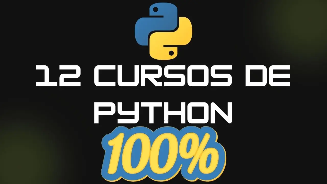 12 cursos gratis de Python en Udemy con cupón de 100% por tiempo limitado