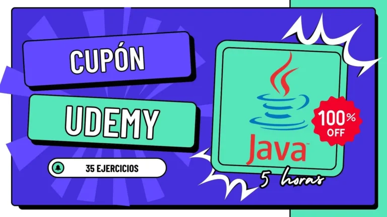 ¡Corre antes de que lo cierren! Curso de Java gratis con más de 35 ejercicios