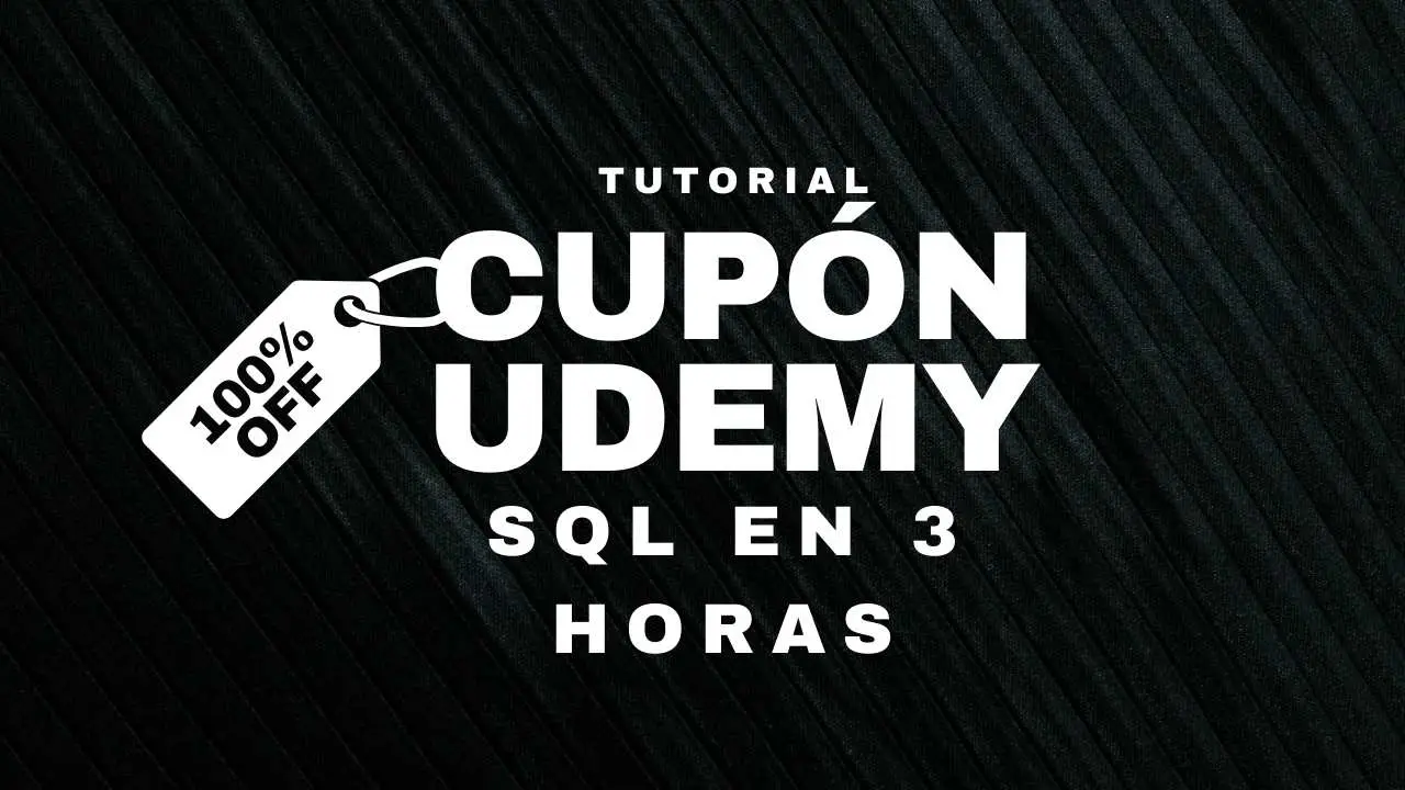 El curso de SQL que está conquistando Udemy: Aprende en solo 3 horas
