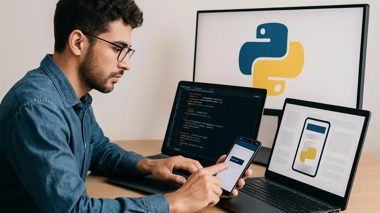 Curso de Python gratis enseña a crear tu primera aplicación paso a paso