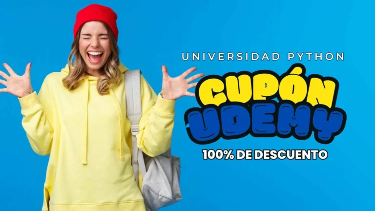 Curso de Universidad Python gratis, pero solo los más rapidos pueden acceder ¡Apresurate!