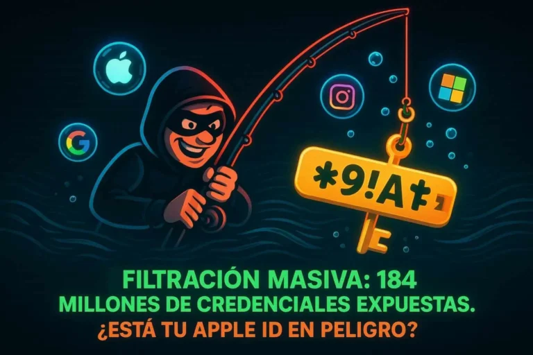¿Está tu Apple ID en peligro? Filtración masiva de 184 millones de credenciales