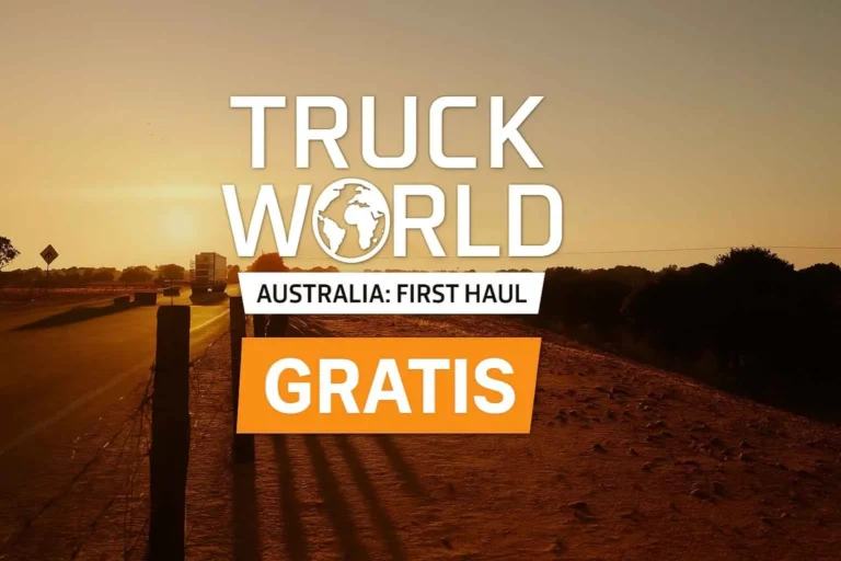Steam regala un simulador de camiones ambientado en Australia con paisajes extremos y clima salvaje