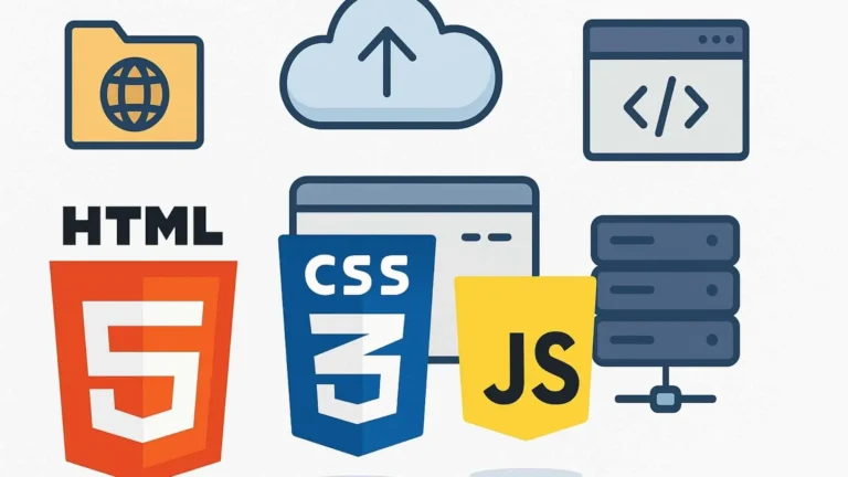 De tu carpeta local al mundo: curso gratis para subir tu web hecha en HTML, CSS y JavaScript