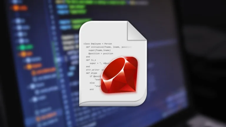 Curso de Ruby gratis y en línea para dominar la base del desarrollo web