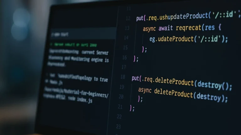 Este tutorial gratuito de Node.js en Udemy te enseña backend moderno en una sola tarde