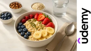 Entre copos y avena: Curso gratis de 30 minutos con recetas saludables en español