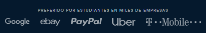 Preferido por estudiantes en miles de empresas