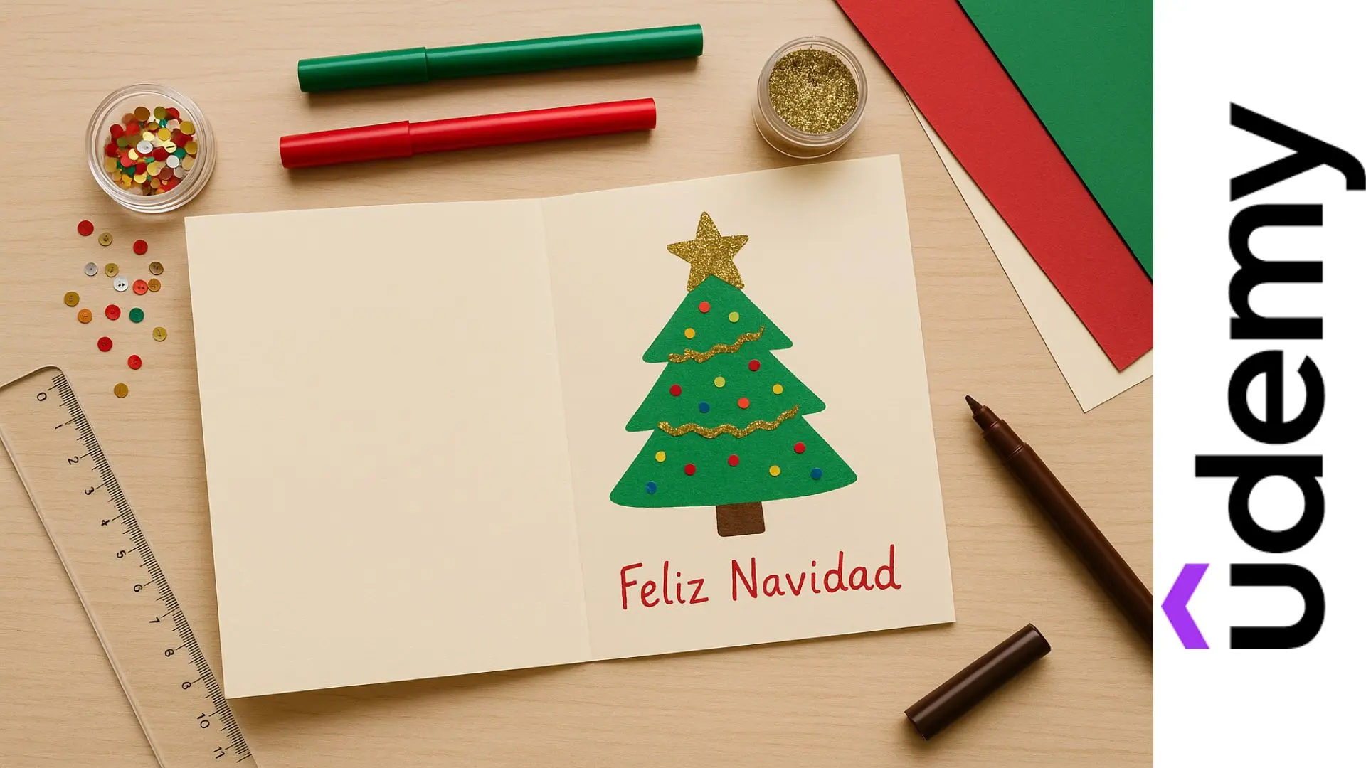 Aprende a decorar tu casa con este curso gratuito de manualidades navideñas