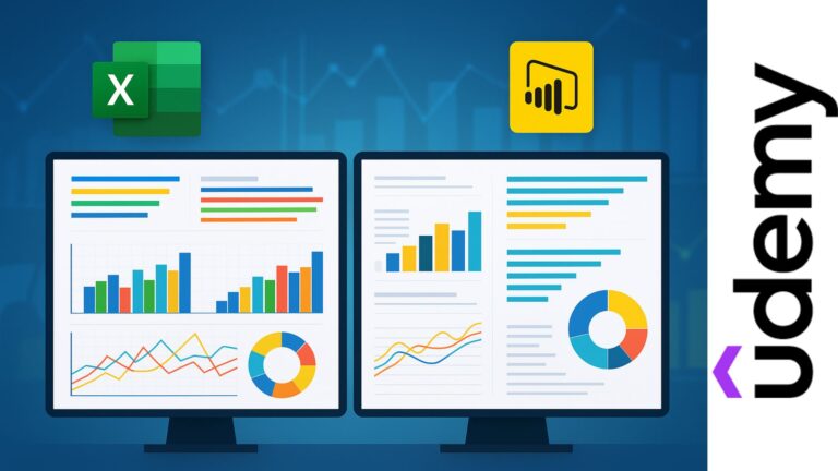 Curso gratuito de Excel y Power BI: Aprende a crear gráficos e informes interactivos desde cero