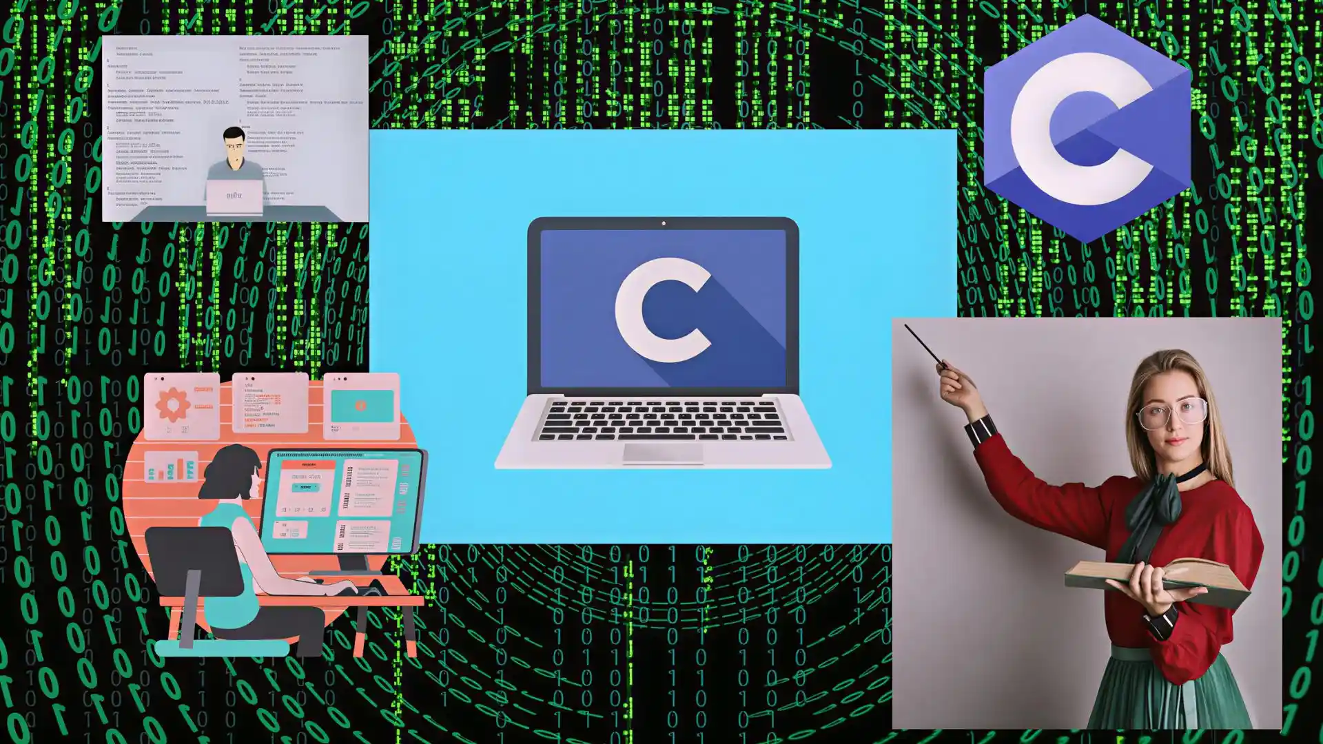 Nueva alternativa educativa: El lenguaje de programación C explicado desde cero en un curso SIN COSTO