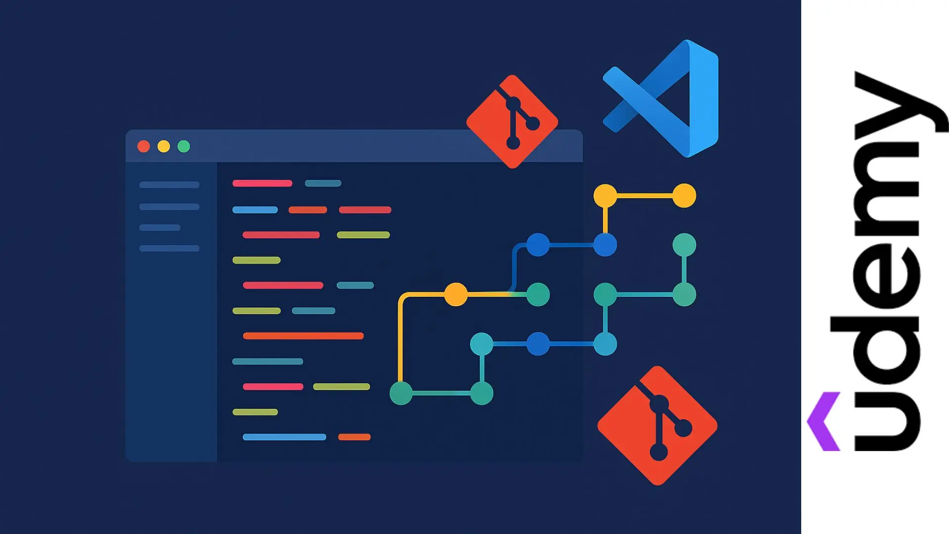 Lo esencial de Git y GitHub explicado fácil por Udemy en un curso gratis