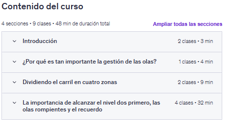 Contenido del curso "Gestión de oleadas de League of Legends | Guía gratuita | 2025" en Udemy