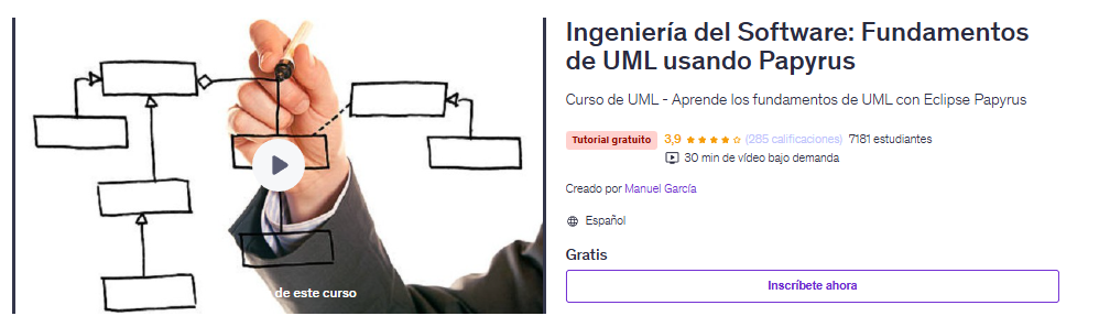 Curso de UML - Aprende los fundamentos de UML con Eclipse Papyrus