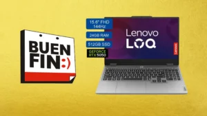 El Buen Fin 2025 desata el caos: La Lenovo LOQ con gráfica RTX 5050 tiene descuento de 10 mil pesos
