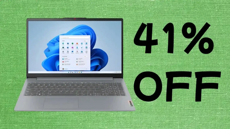 Laptop Lenovo con SSD en oferta: 41% menos por tiempo limitado