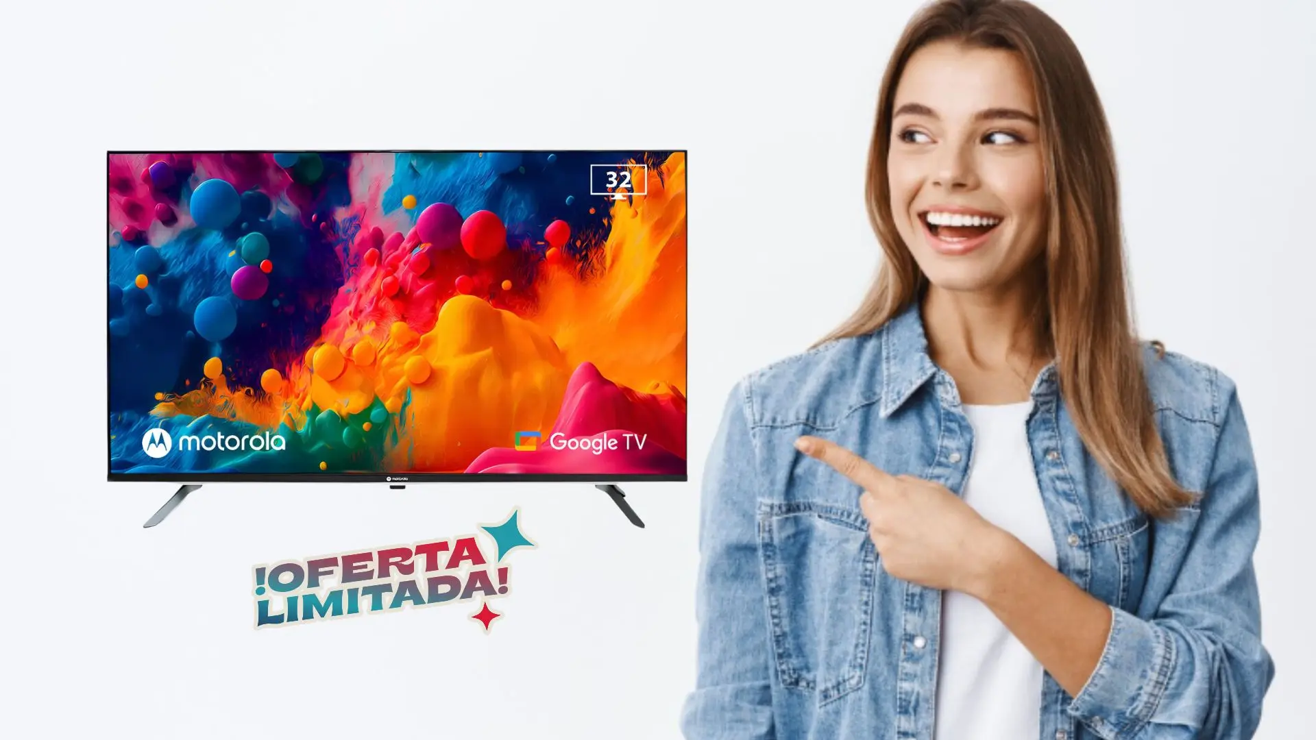 ¡Solo $2,599MXN! Llévate este Smart TV y paga en 18 meses sin intereses