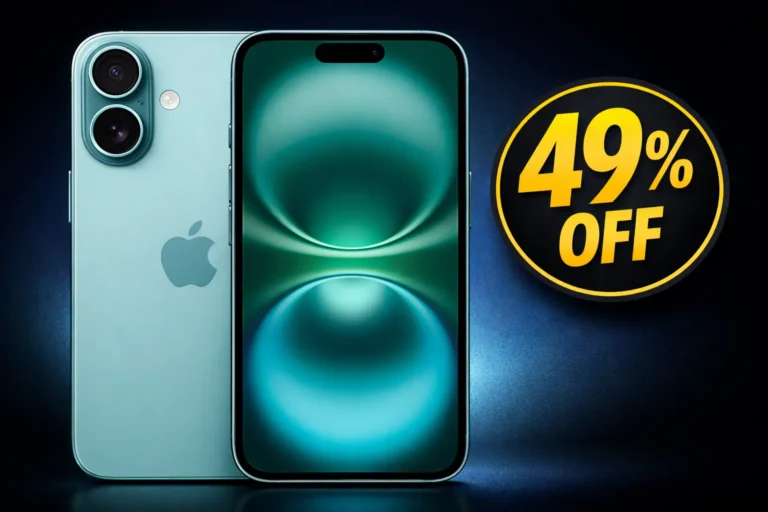 Apple iPhone 16 baja casi 50% en MercadoLibre y llega con Apple Intelligence