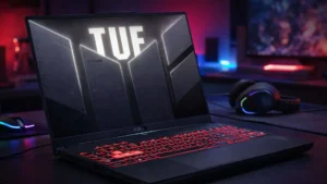 Laptop gamer con gráfica RTX y pantalla fluida. Pensada para largas partidas