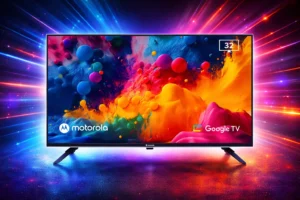 Smart TV Motorola de 32 pulgadas con 48% OFF y cupón extra para streaming diario