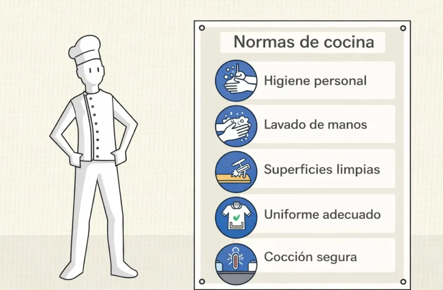 Capacitación gratuita de cocinero con bases profesionales para cocina y restaurante