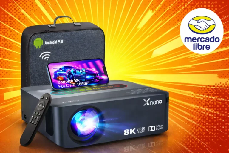 Proyector Xnano Android Full HD cae 47% en Mercado Libre