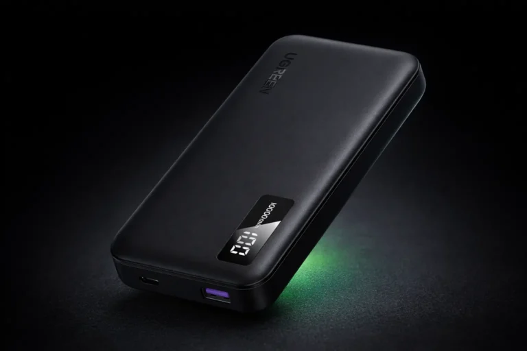 Power bank Ugreen 10,000 mAh con pantalla LED y carga rápida baja casi la mitad de su precio