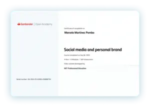 Curso Santander - Excel – de básico a Intermedio