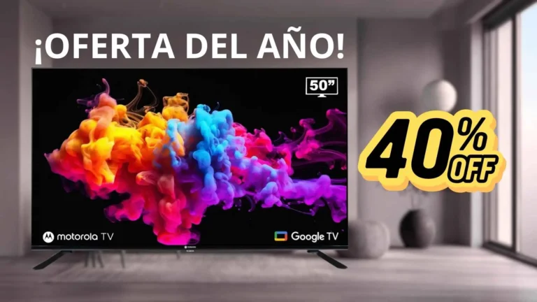 ¿QLED 4K de 50" con 40% OFF? La oferta del año