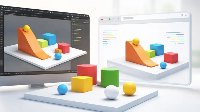 Crear escenas 3D interactivas es más fácil con este curso gratuito disponible en Udemy