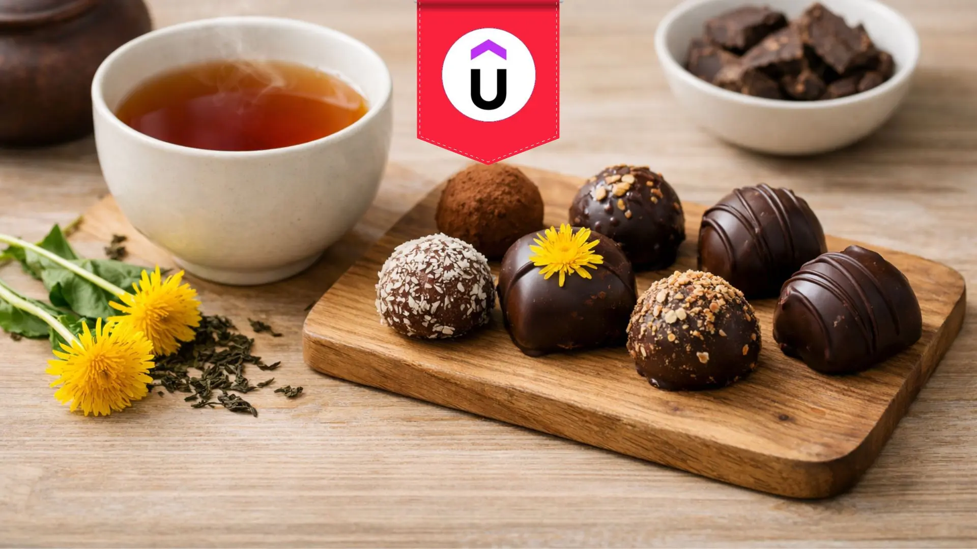 Lanzan curso gratis para aprender a combinar té y chocolate