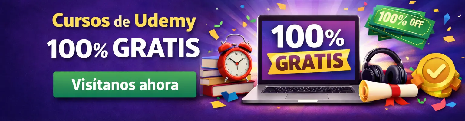 Cursos de Udemy 100% gratis
