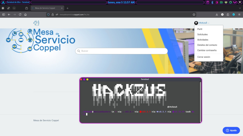 Imagen 1 de @h4ckzu5 en Twitter