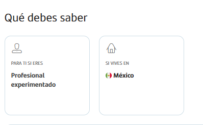 Requisitos para la beca - screenshot tomada delsitio de santander