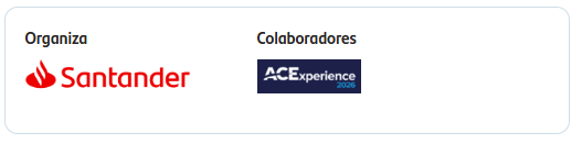screenshot de los organizadores de la beca - imagen de Santander