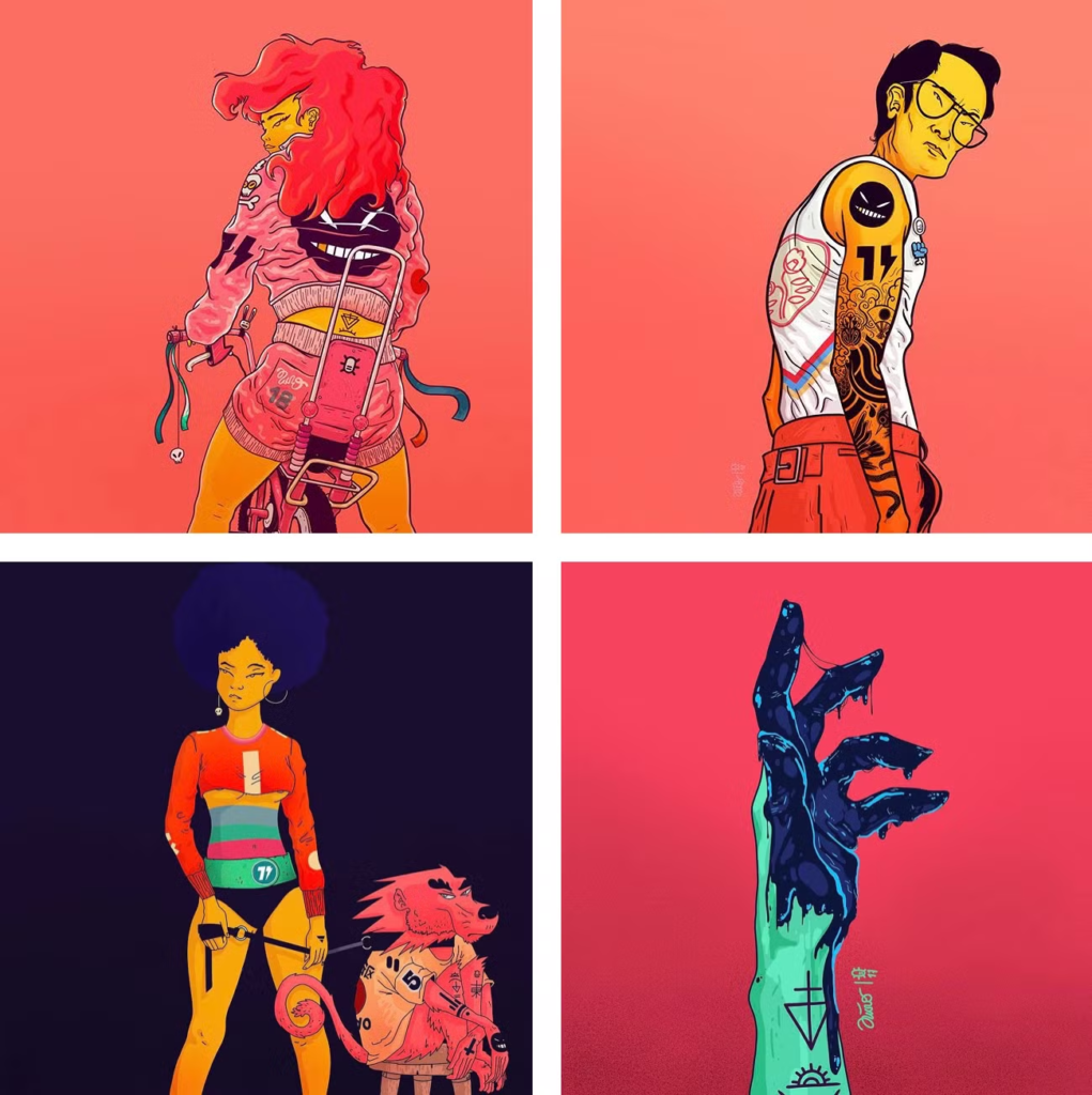 Descarga gratis las brochas de Microbians para Procreate 6 - Imagen de Domestika