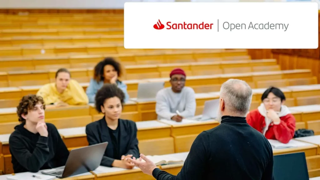 Beca Santander para cursar un máster en universidades de España con apoyo de Fundación Carolina en 2026