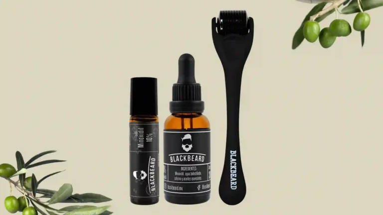 Mercado Libre baja fuerte el precio del kit de Minoxidil 10% para barba y cabello: incluye dermaroller y aplicador