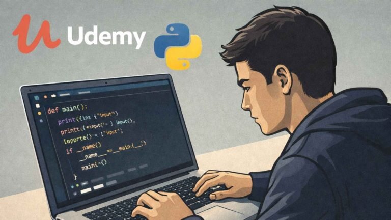 Curso gratis de Python en Udemy vuelve a destacar por enseñar programación desde cero en menos de 2 horas
