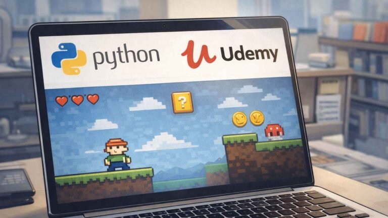 Curso gratis de Python con proyecto tipo videojuego