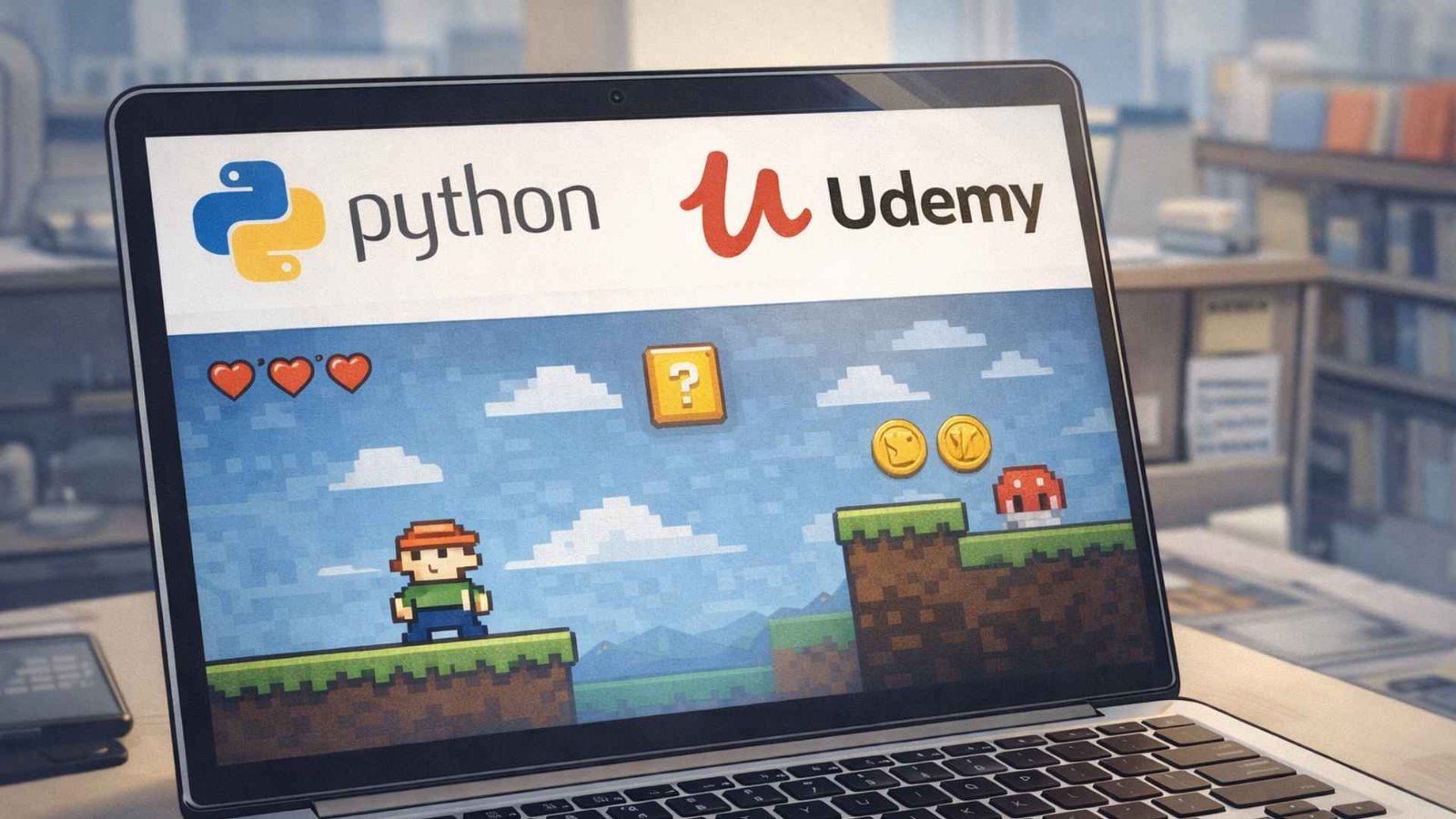 Curso gratis de Python con proyecto tipo videojuego