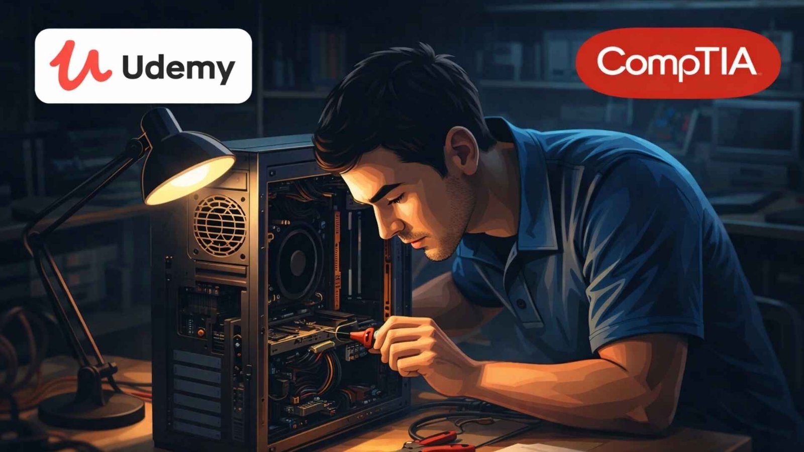 Este curso técnico de PC para certificación CompTIA A+ puede salir desde 165 MXN con suscripción